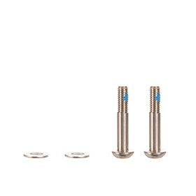 SRAM Flat Mount mounting hardware, T25, 27mm, For brackets, Titanium