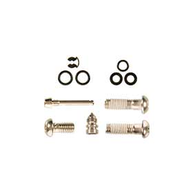 SRAM G2 Caliper Hardware Kit, INCLUDES STAINLESS BODY BOLT, BANJO BOLT, SINGLE PORT BLEED SCREW, PAD PIN, Kit