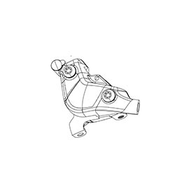 SRAM Rival ETAP AXS D1 Caliper, 11.5018.050.003