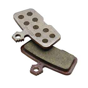 SRAM 00.5315.023.030, Disc Brake Pads, Shape: SRAM Code 2011+, Organic Quiet, Steel, Large, Pair