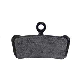 SRAM Guide/Trail, Disc Brake Pads, Shape: SRAM Guide/G2, Organic Quiet, Steel, Medium, Pair