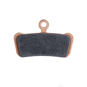 SRAM Guide/Trail, Disc Brake Pads, Shape: SRAM Guide/G2, Metallic, Steel, Medium, Pair