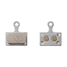 Shimano K-Type, Disc Brake Pads, Shape: Shimano K-Type/L-Type, Metallic, Pair, IBPK04TIMXA