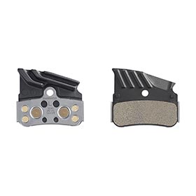 Shimano N-Type, Disc Brake Pads, Shape: Shimano N-Type, Metallic, Pair, IBPN04CMFA