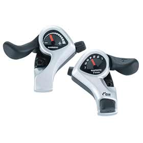 Shimano Tourney SL-TX50, Shift levers, 7 sp., Pair