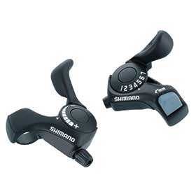 Shimano Tourney SL-TX30, Shift levers, 6 sp., Pair