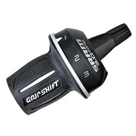 SRAM 3.0 Comp, Gripshift shifter, Front, 3sp