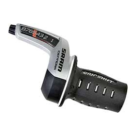 SRAM Centera, Twist Shifter, Speed: 3x9, Black, Set
