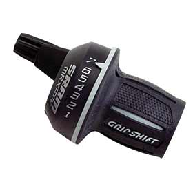 SRAM MRX Comp, Gripshift shifter, Rear, 7sp
