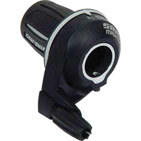 SRAM MRX Comp, Gripshift shifter, 3sp, Front