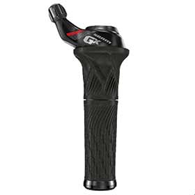 SRAM GX Grip Shift, Twist Shifter, Speed: 11, Red