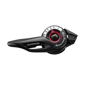 Shimano SL-TZ500, Thumb Shifter, Speed: 6, Black