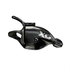 SRAM X01 DH, Trigger Shifter, Speed: 7, Combination: MatchMaker X, Black