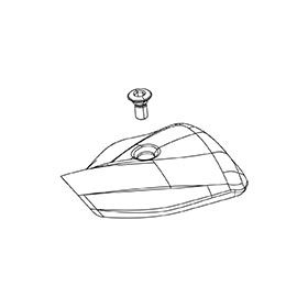 SRAM Shift Lever Cover for X01 Eagle, Neutral, 11.7018.060.010