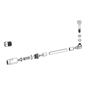 SRAM Hose Hood Assy for ERTAP HRD, 11.5018.042.000