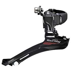 Shimano FD-A070, Front derailleur, 2x7sp., Multi clamp