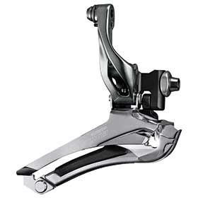 Shimano Tiagra FD-4700, Front derailleur, 2x10sp, Down Swing, Bottom Pull, Braze-on