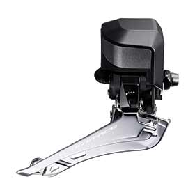 Shimano Dura-Ace Di2 FD-R9150, Front derailleur, 2x11., Down Swing, Di2 Pull, Braze-on