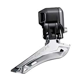 Shimano GRX FD-RX815, Front Derailleur, 11, Swing: Down, Cable Pull: Di2, Braze-on