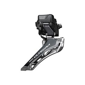 Shimano Ultegra FD-R8150, Front Derailleur, 2x12, Swing: Down, Cable Pull: Di2, Braze-on, IFDR8150F