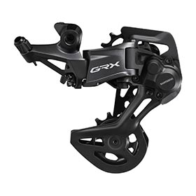 Shimano GRX RD-RX822-GS, Rear Derailleur, Speed: 12, Cage: GS, Grey