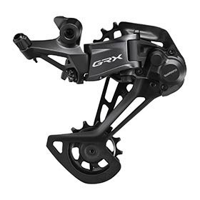 Shimano GRX RD-RX822-SGS, Rear Derailleur, Speed: 12, Cage: SGS, Grey