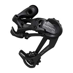 SRAM X5, Rear derailleur, 9sp, Long cage, Black