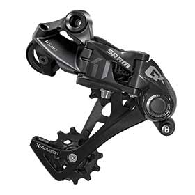 SRAM GX 1X11, Rear derailleur, 1X11sp., Long cage, Black