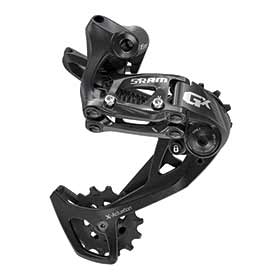 SRAM GX 2X11, Rear derailleur, 2X11sp., Long cage, Black