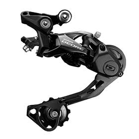 Shimano Deore RD-M6000, Rear derailleur, 10sp., GS, Black