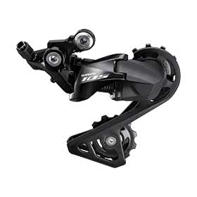 Shimano 105 RD-R7000, Rear Derailleur, Speed: 11, Cage: SS, Black