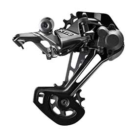 Shimano XTR RD-M9100, Rear Derailleur, Speed: 11/12, Cage: SGS, Grey