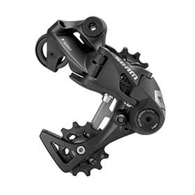 SRAM GX DH, Rear Derailleur, Speed: 7, Cage: Medium, Black
