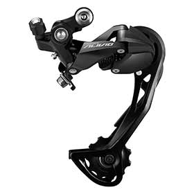 Shimano RD-M3100, Rear Derailleur, Speed: 9, Cage: SGS, Black