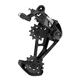 SRAM Apex XPLR D1, Rear Derailleur, Speed: 12, Black