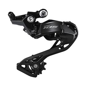 Shimano 105 RD-R7100, Rear Derailleur, Speed: 12, Black, IRDR7100