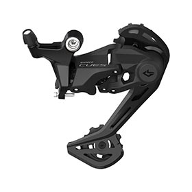 Shimano CUES RD-U4020, Rear Derailleur, Speed: 9, Cage: SGS, Black, ERDU4020SGS