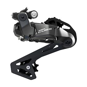Shimano CUES EP6 RD-U6070 Di2, Rear Derailleur, Speed: 11, Cage: GS, Black, IRDU6070GS