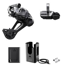 Shimano XTR Di2 RD-M9250 Kit, Rear Derailleur, Speed: 12, Cage: SGS, Black, clamp band, IGPM9250UPG02