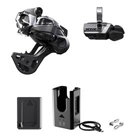 Shimano XTR Di2 RD-M9250 Kit, Rear Derailleur, Speed: 12, Cage: GS, Black, clamp band, IGPM9250UPG03