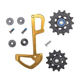 SRAM XX1 Eagle Pulley and Inner Cage, Gold