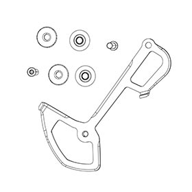 SRAM Inner Cage for GX AXS, NX and SX, 11.7518.092.004