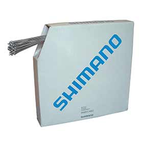 Shimano Shift cables, Steel, 1.2X2100mm, Box of 100