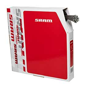 SRAM Stainless Shift Cable, Shifter Cable, 1.1mm, 2200mm, Shimano/SRAM, 100pcs
