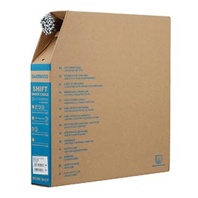 Shimano Shift Cables, Shifter Cable, 1.2mm, 2100mm, Stainless Steel, Shimano/SRAM, Box of 100pcs, ESMSCINNERS
