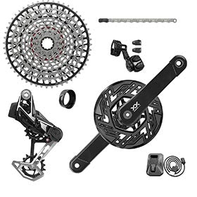 SRAM XX T-Type Pedal Assist, Build Kit, Bosch, 165mm, Kit
