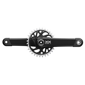 SRAM XX Eagle T-Type, Crankset, Speed: 12, Spindle: 28.99mm, BCD: Direct Mount, 32, DUB, 170mm, Black, Boost