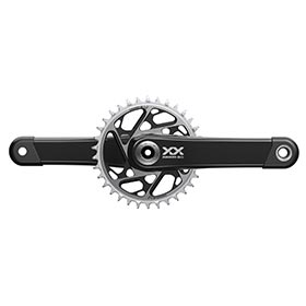 SRAM XX SL Eagle T-Type, Crankset, Speed: 12, Spindle: 28.99mm, BCD: Direct Mount, 34, DUB, 165mm, Black, Boost