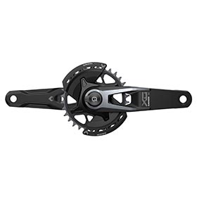 SRAM X0 T-Type Spindle Power Meter, Power Meter Crankset, Speed: 12, Spindle: 28.99mm, BCD: Direct Mount, 32, DUB, 175mm, Black, Boost