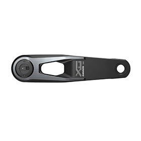 SRAM X0 PM, Left Arm with Power Meter Spindle, Spindle: 28.99mm, DUB, 165mm, Black, Boost